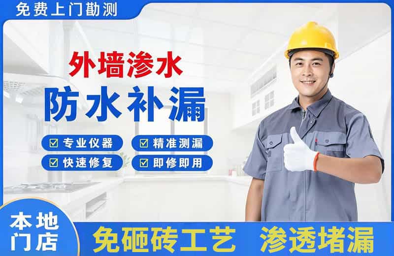 镜湖外墙渗水维修